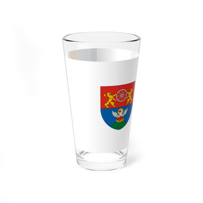 Flag of Csanyoszro (Hungary) Pint Glass 16oz