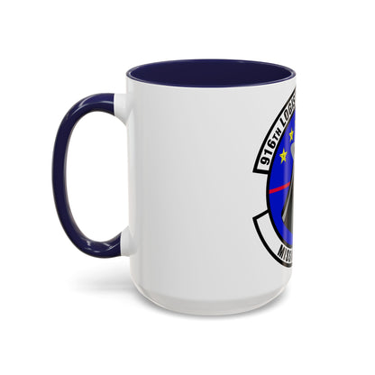 916th Logistics Support Squadron (U.S. Air Force) Accent Coffee Mug