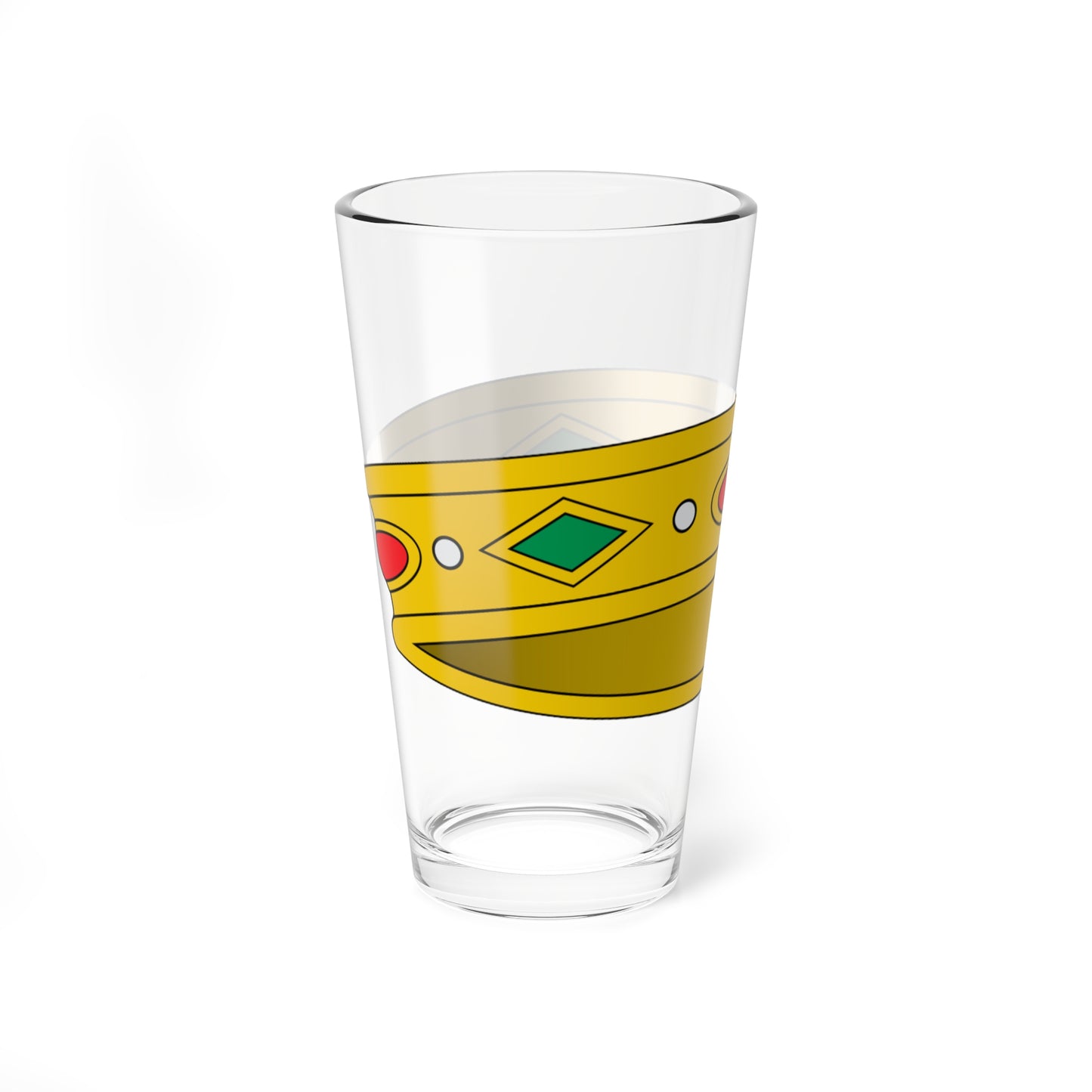 Crown of Italian patrician (Italy) (Coat of Arms) Pint Glass 16oz