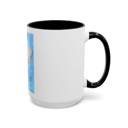 South America (1992) (Map) Accent Coffee Mug