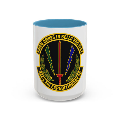 966th Air Expeditionary Squadron (U.S. Air Force) Accent Coffee Mug