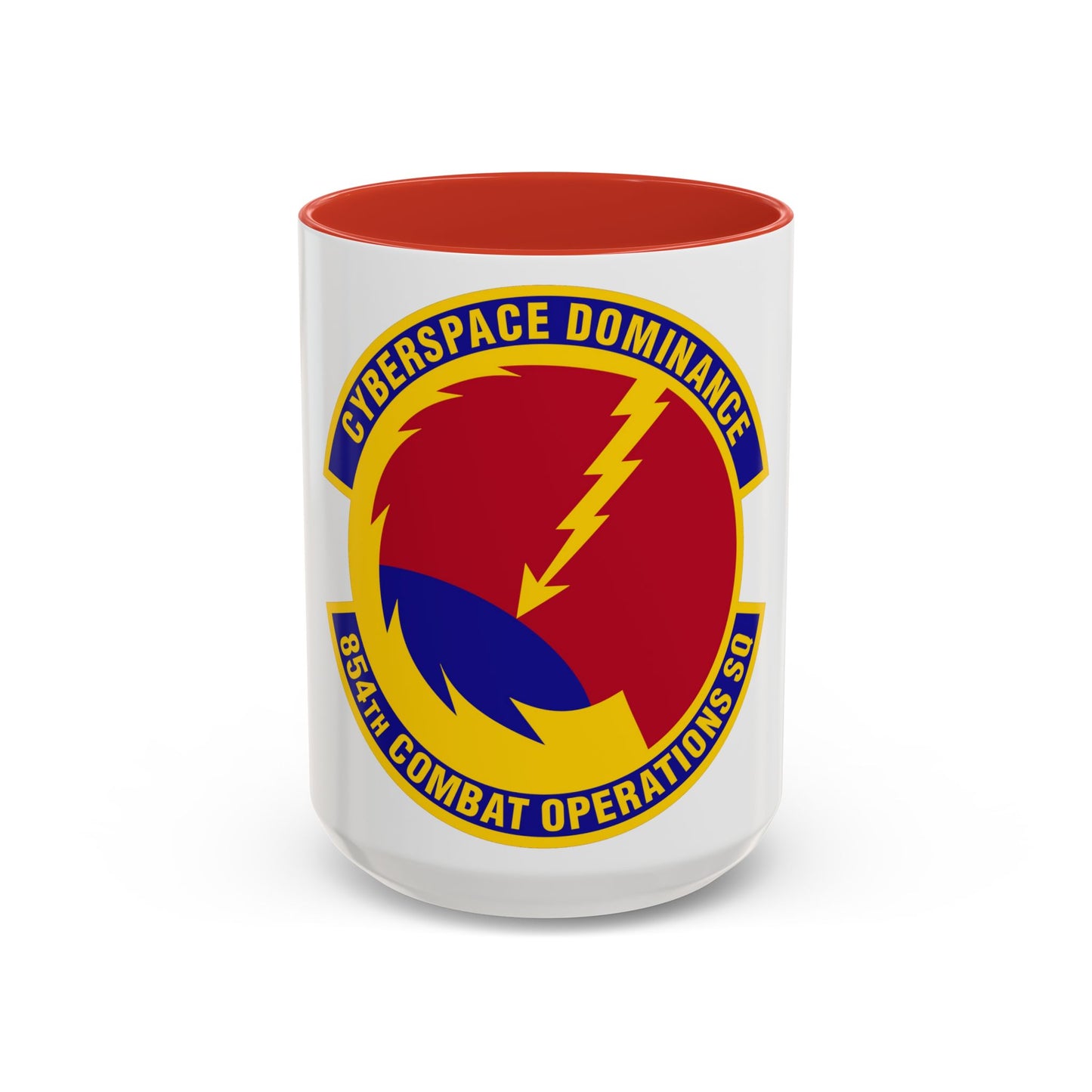 854 Combat Operations Squadron AFRC (U.S. Air Force) Accent Coffee Mug