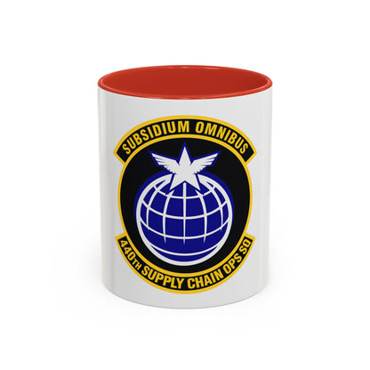 440th Supply Chain Operations Squadron (U.S. Air Force) Accent Coffee Mug