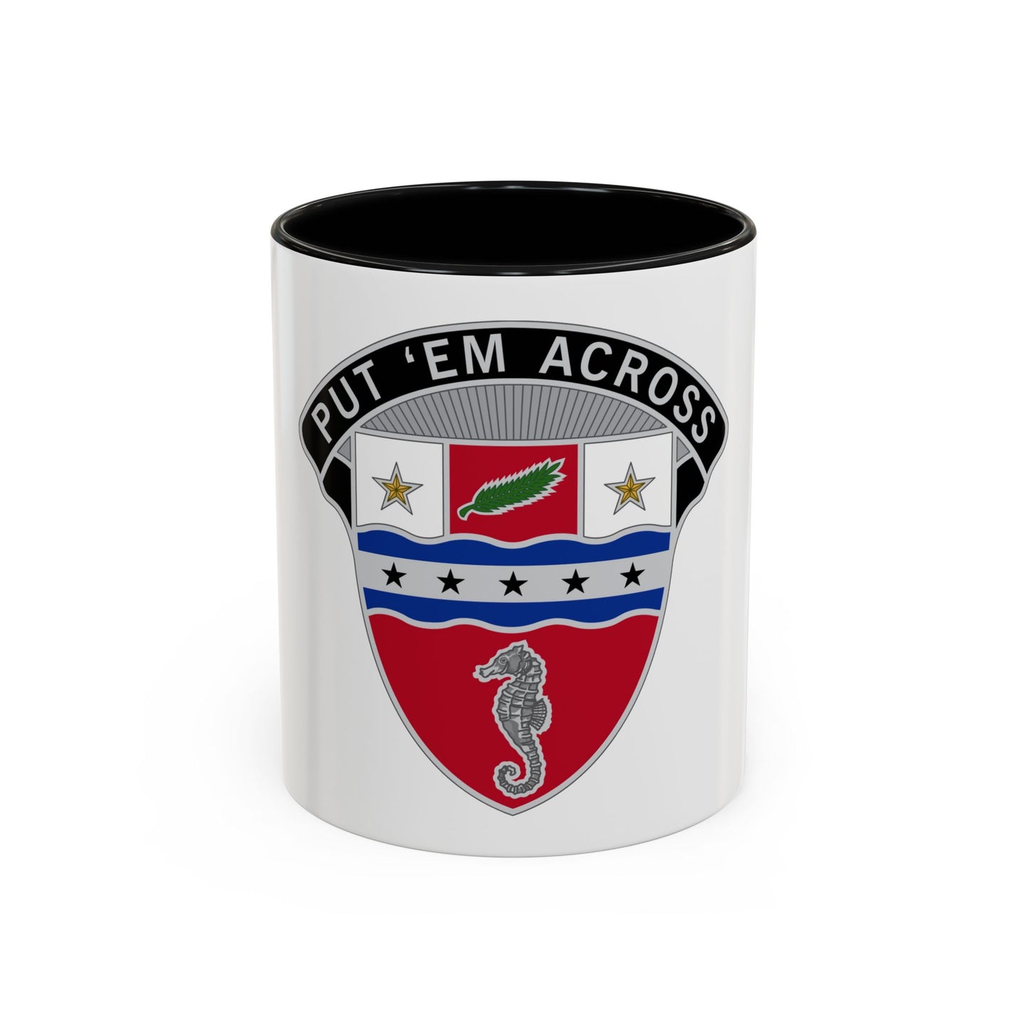 1st Engineer Brigade (U.S. Army) Accent Coffee Mug