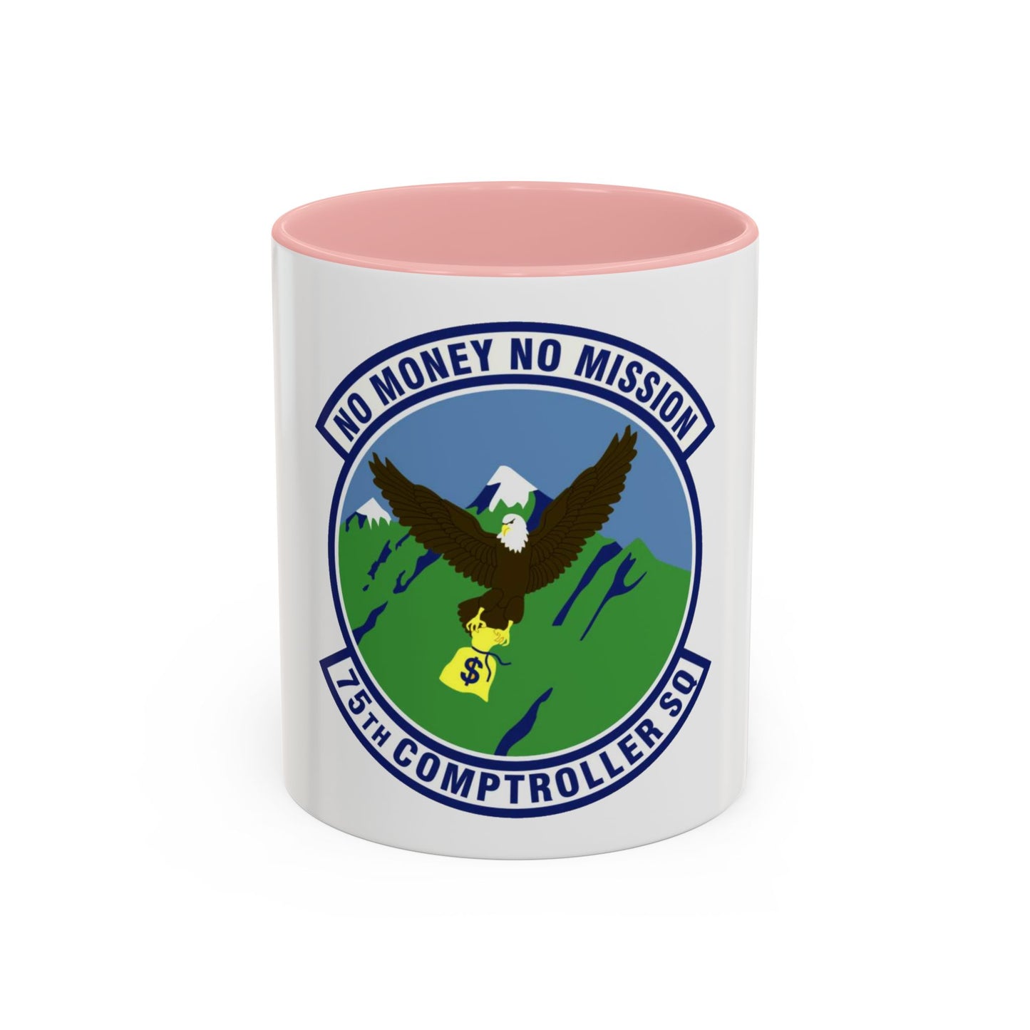 75th Comptroller Squadron (U.S. Air Force) Accent Coffee Mug