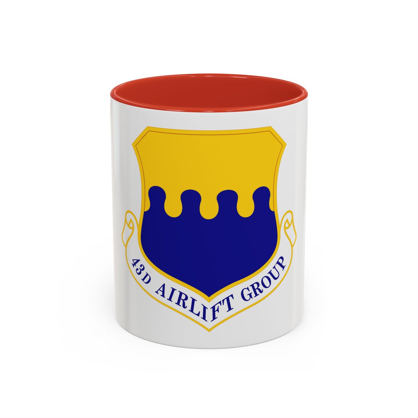 43d Airlift Group (U.S. Air Force) Accent Coffee Mug