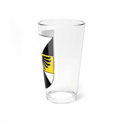 Hittnau-blazon (Switzerland) (Coat of Arms) Pint Glass 16oz