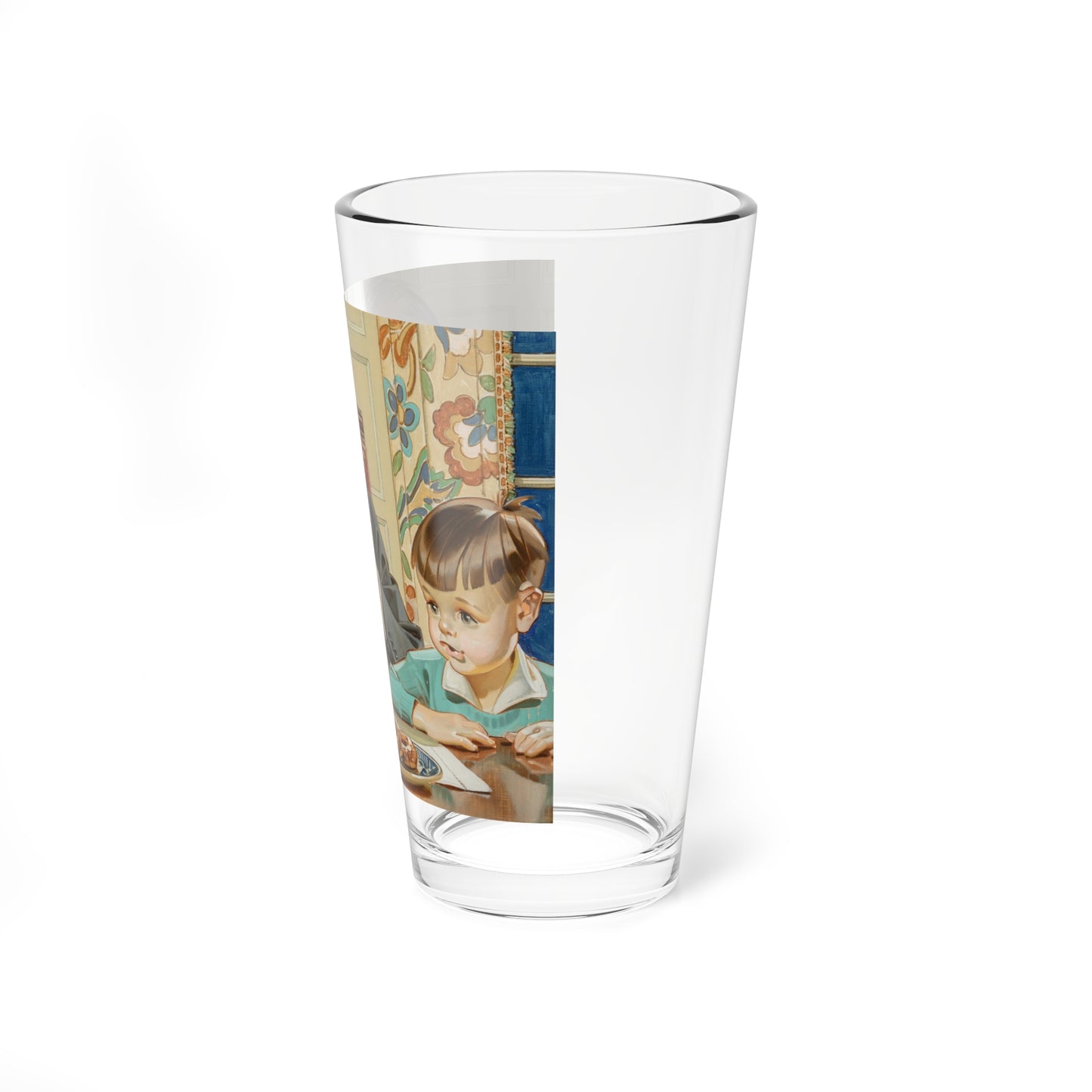 Pan American Coffee Producers, The Saturday Evening Post advertisement, September 21, 1940 (Magazine Illustration) Pint Glass 16oz