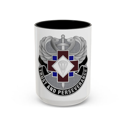 16 Hospital Center (U.S. Army) Accent Coffee Mug