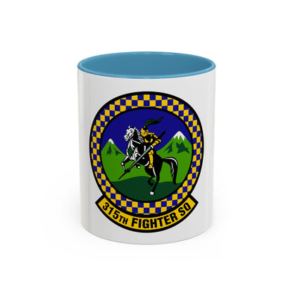 315 Fighter Squadron ACC (U.S. Air Force) Accent Coffee Mug