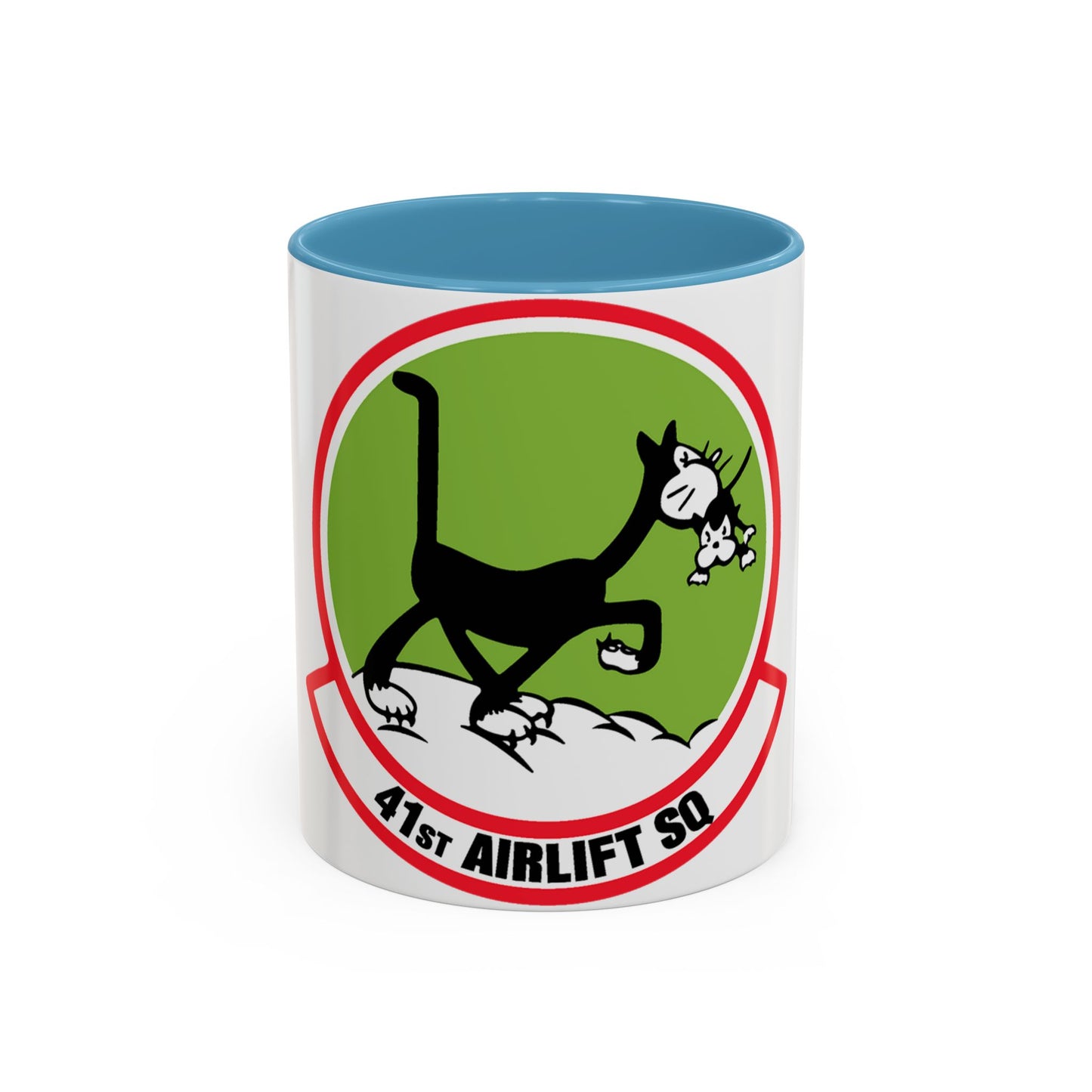 41st Airlift Sq v2 (U.S. Air Force) Accent Coffee Mug