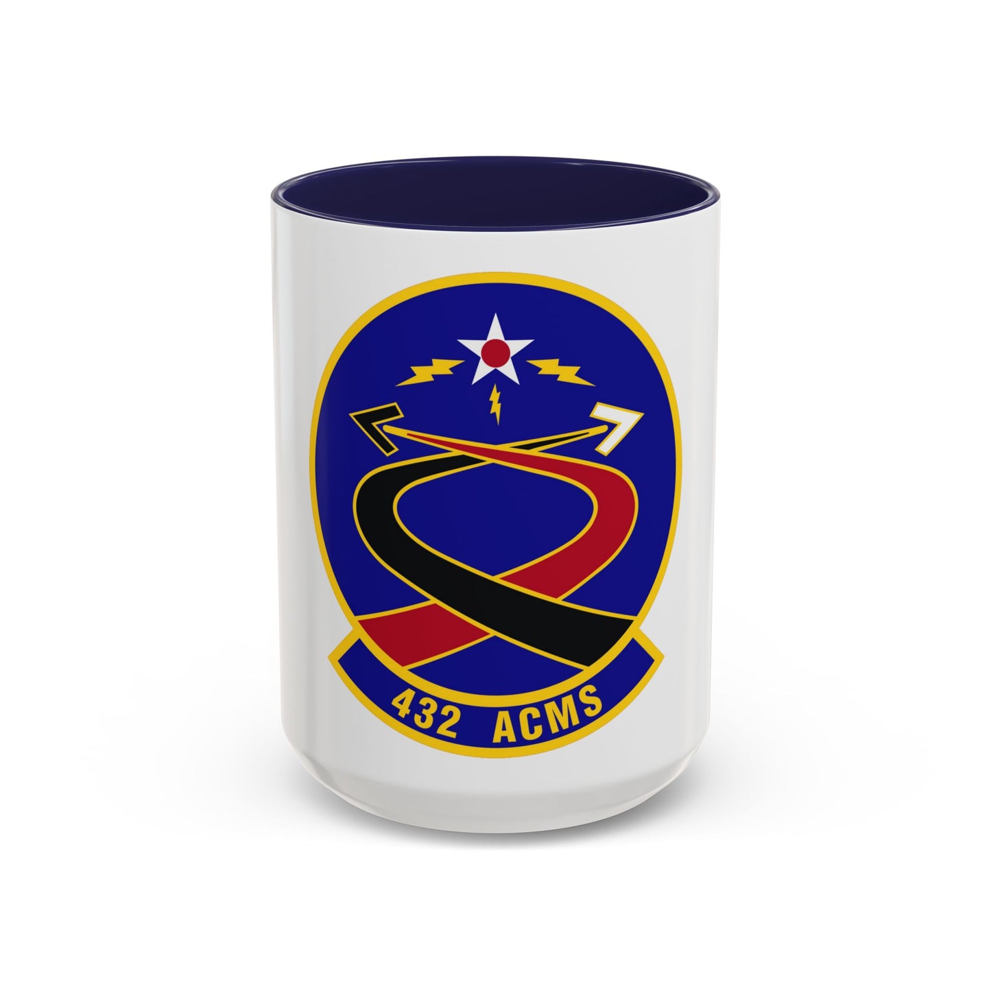 432d Aircraft Communications Maintenance Squadron (U.S. Air Force) Accent Coffee Mug