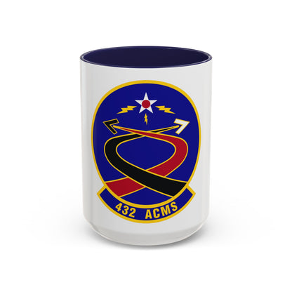 432d Aircraft Communications Maintenance Squadron (U.S. Air Force) Accent Coffee Mug