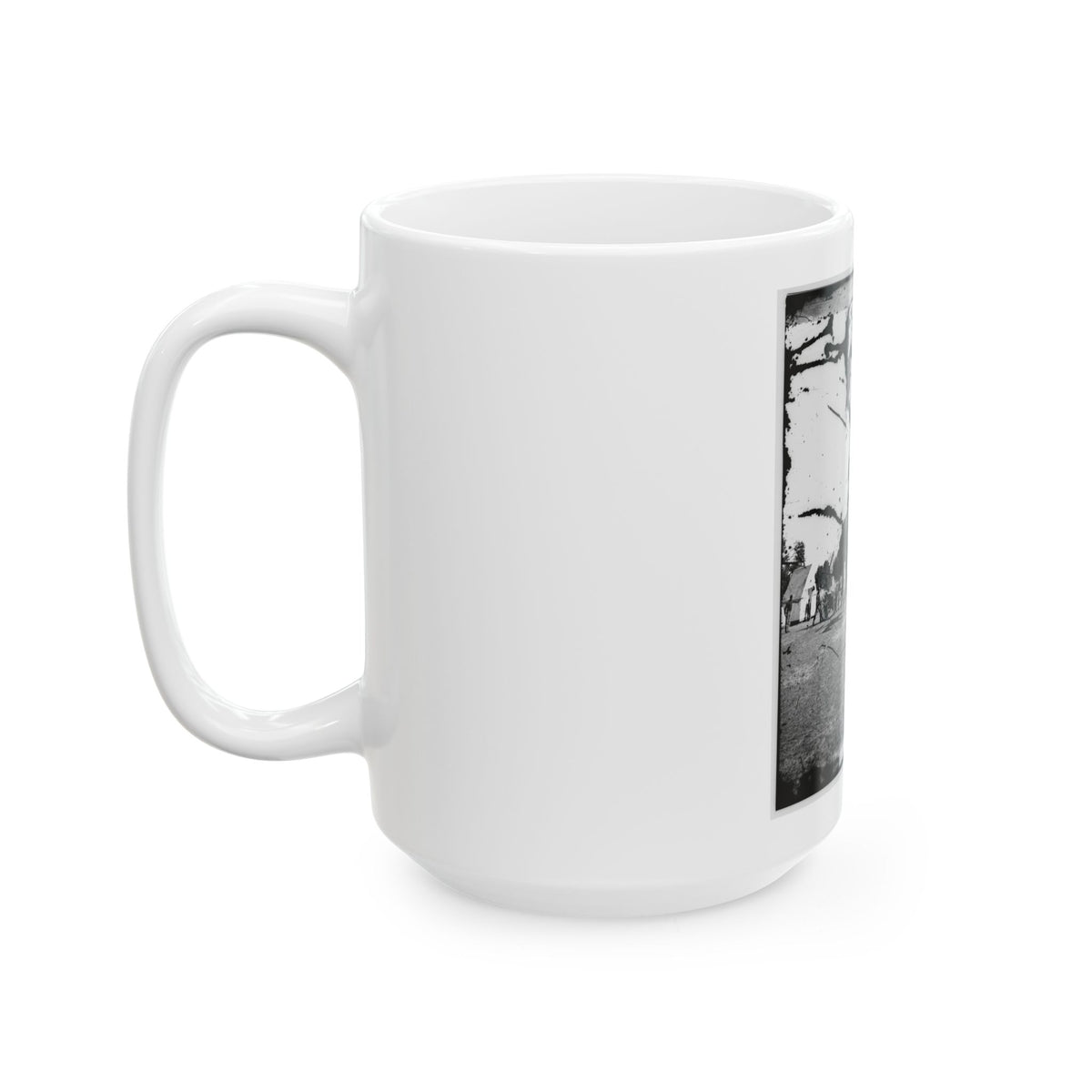 Battery Drill, U.S.A. (U.S. Civil War) White Coffee Mug