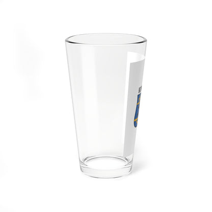 Flag of Kunpeszer vertical (Hungary) Pint Glass 16oz