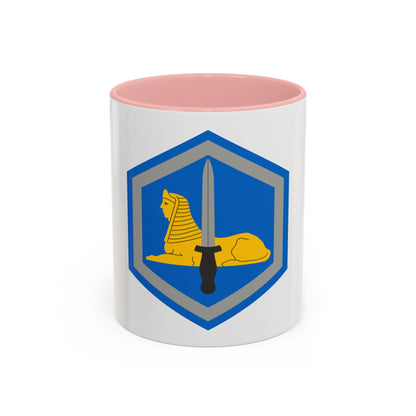 66 Military Intelligence Brigade (U.S. Army) Accent Coffee Mug