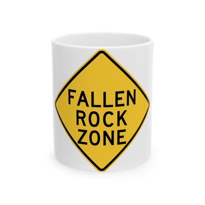 NYS NYW4-14 (New York) (Road Sign) White Coffee Mug