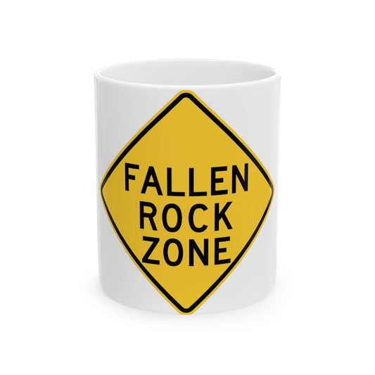 NYS NYW4-14 (New York) (Road Sign) White Coffee Mug