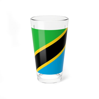 Flag of Tanzania (Tanzania) Pint Glass 16oz