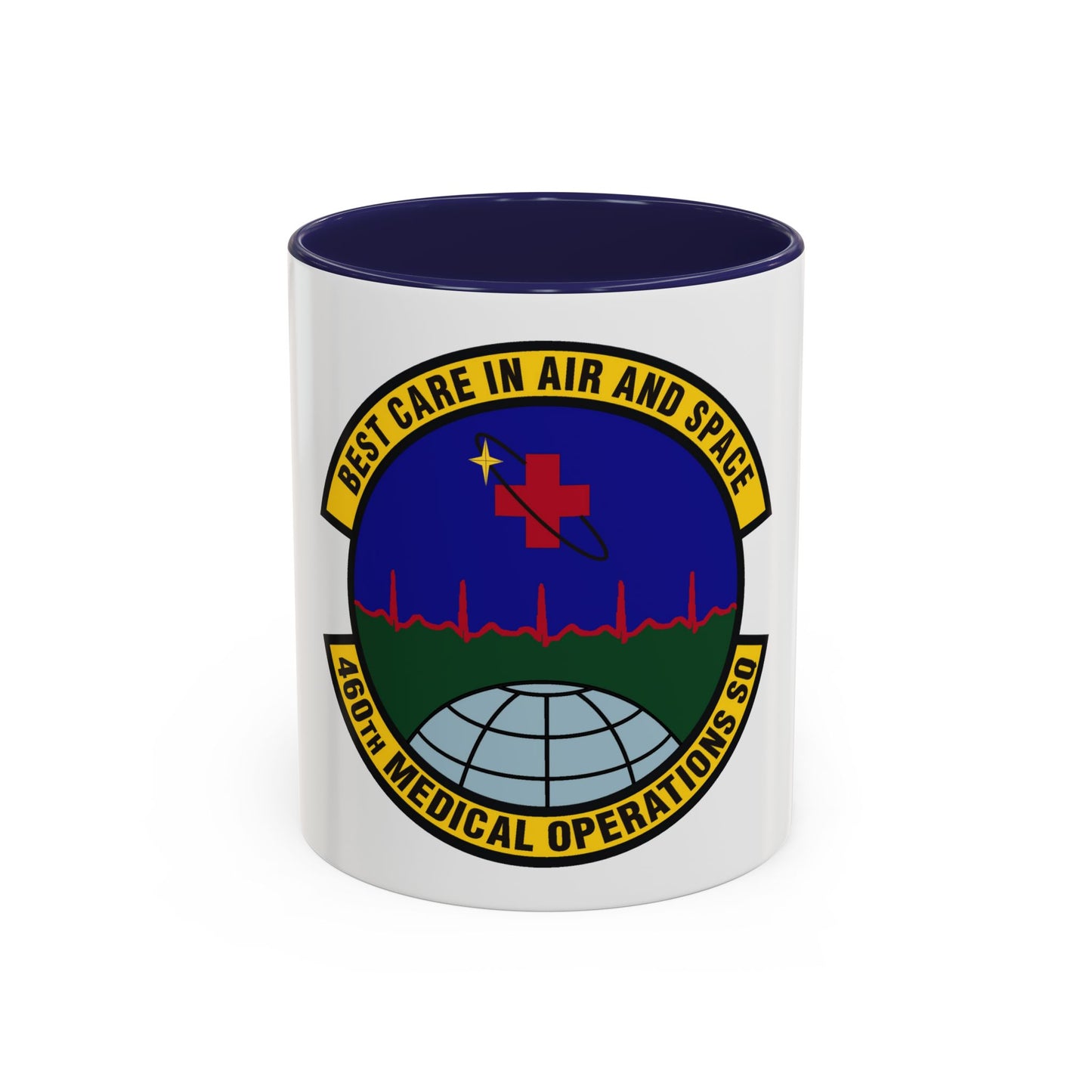 460th Medical Operations Squadron (U.S. Air Force) Accent Coffee Mug