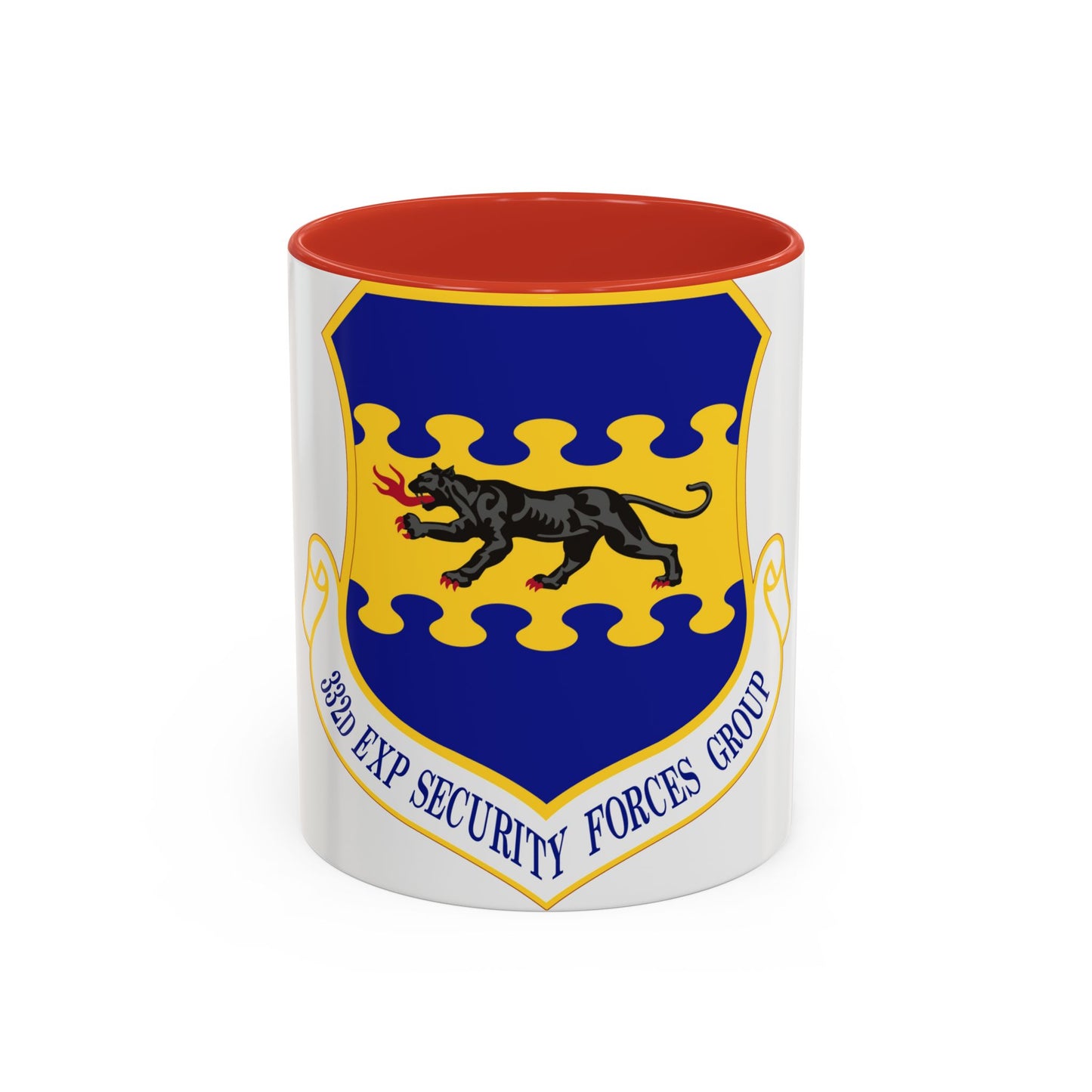 332d Expeditionary Security Forces Group (U.S. Air Force) Accent Coffee Mug