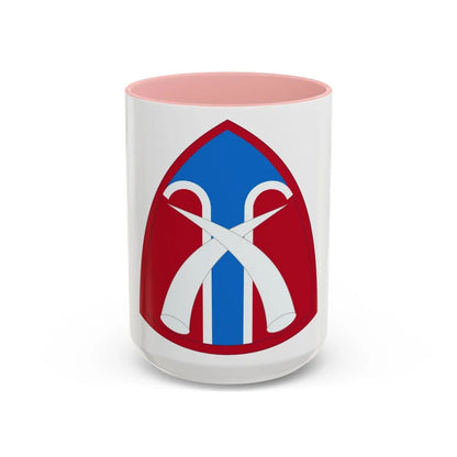 USA Support Thailand (U.S. Army) Accent Coffee Mug-15oz-Pink-Go Mug Yourself