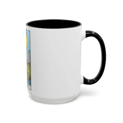 The Moon (Tarot Card) Accent Coffee Mug-Go Mug Yourself