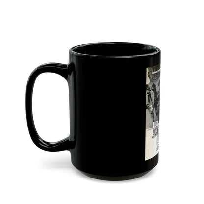 Santana 1974 II (Music Poster) Black Coffee Mug-Go Mug Yourself