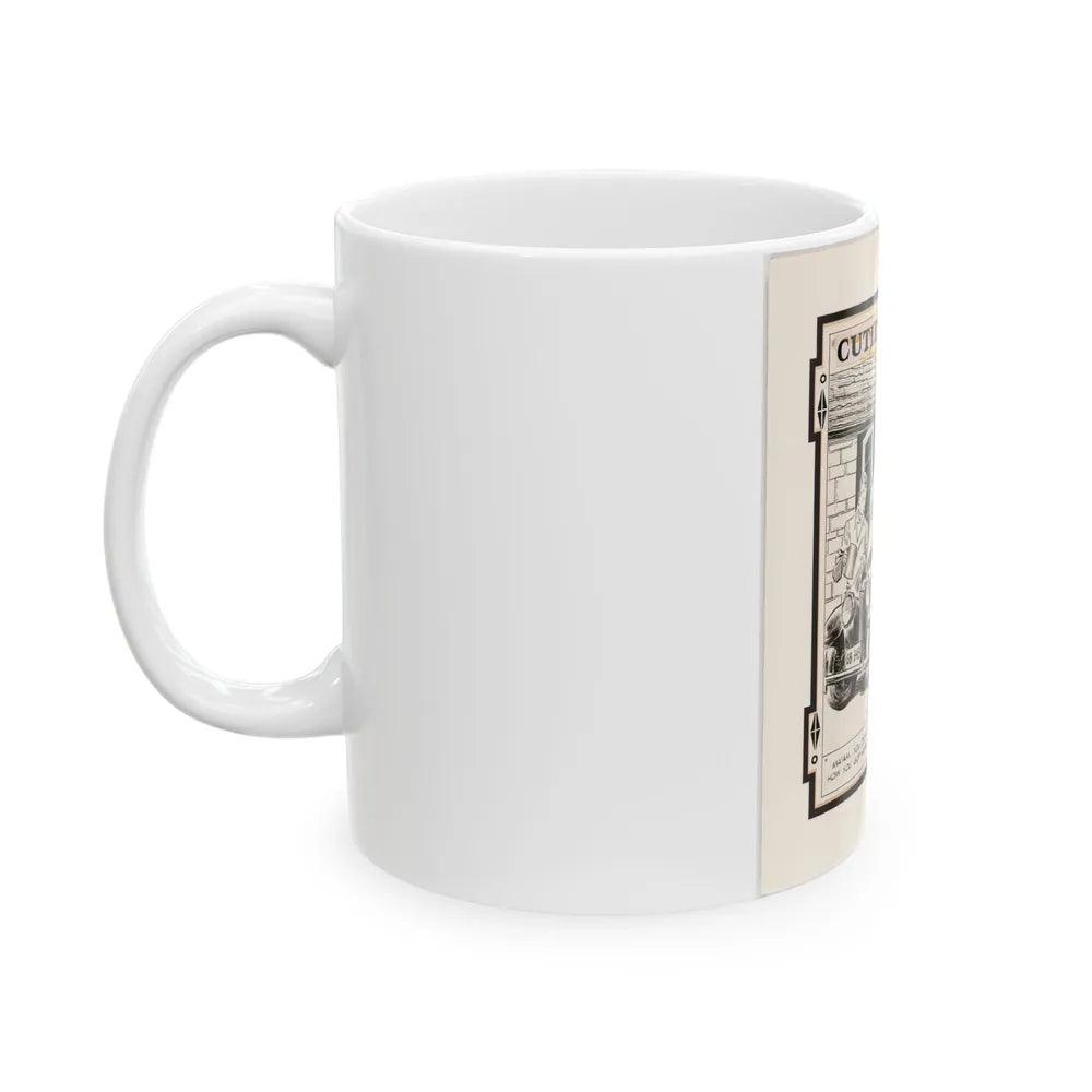 Cuties Single-Panel Comic Strip - White Coffee Mug-Go Mug Yourself