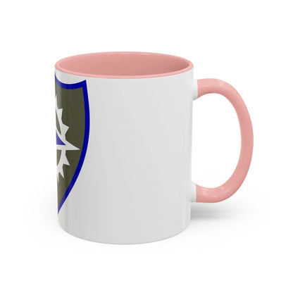 XVI Corps (U.S. Army) Accent Coffee Mug-Go Mug Yourself