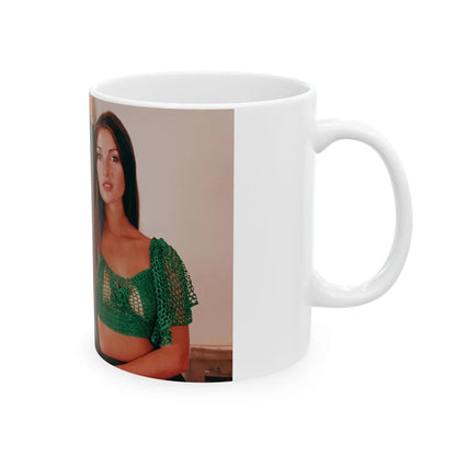 Jane Seymour #02 (Vintage Female Icon) White Coffee Mug-Go Mug Yourself