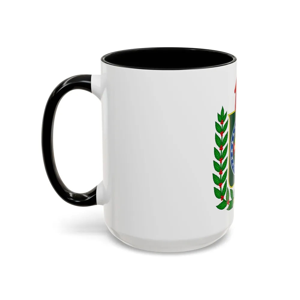 Republican Convention Brazil Emblem - Accent Coffee Mug-Go Mug Yourself