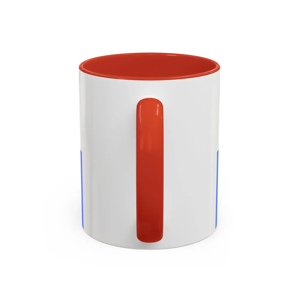 Flag of Cracow Poland - Accent Coffee Mug-Go Mug Yourself