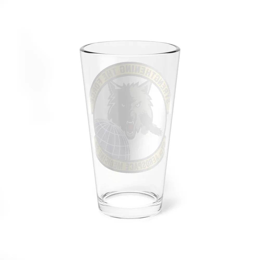 87th Aerospace Medicine Squadron (U.S. Air Force) Pint Glass 16oz-Go Mug Yourself