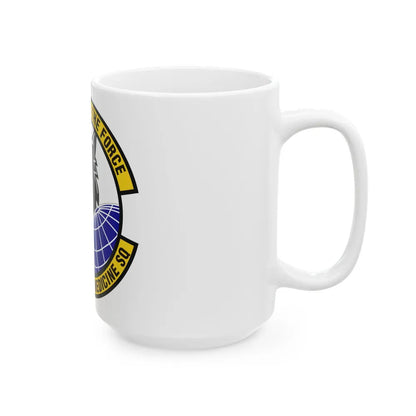 87th Aerospace Medicine Squadron (U.S. Air Force) White Coffee Mug-Go Mug Yourself