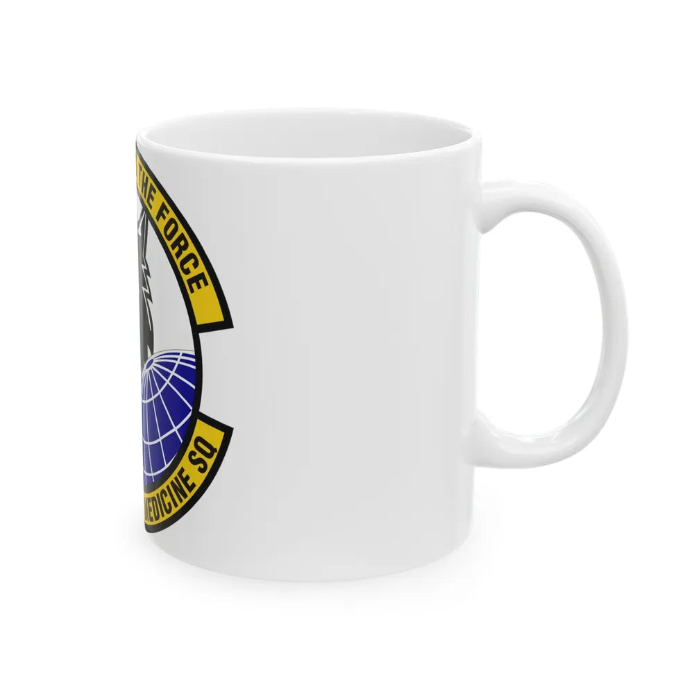 87th Aerospace Medicine Squadron (U.S. Air Force) White Coffee Mug-Go Mug Yourself