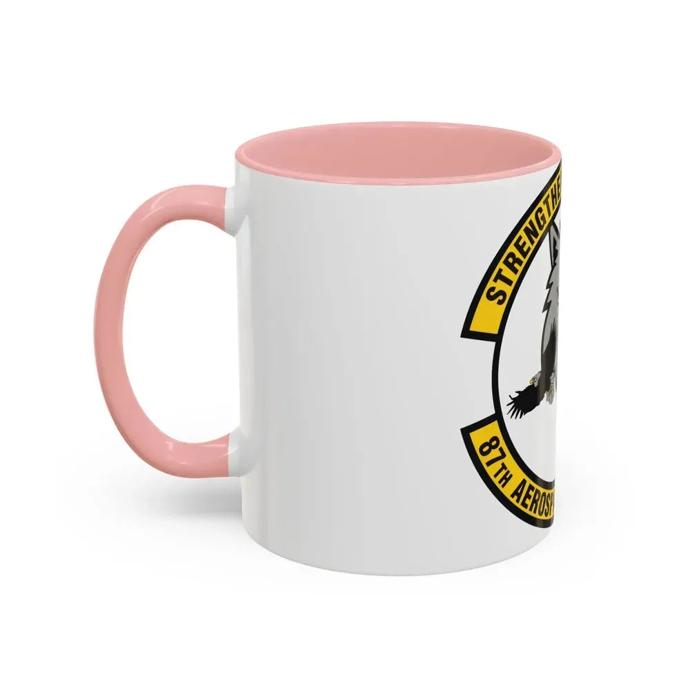 87th Aerospace Medicine Squadron (U.S. Air Force) Accent Coffee Mug - Go Mug Yourself