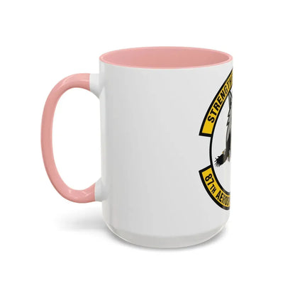 87th Aerospace Medicine Squadron (U.S. Air Force) Accent Coffee Mug - Go Mug Yourself