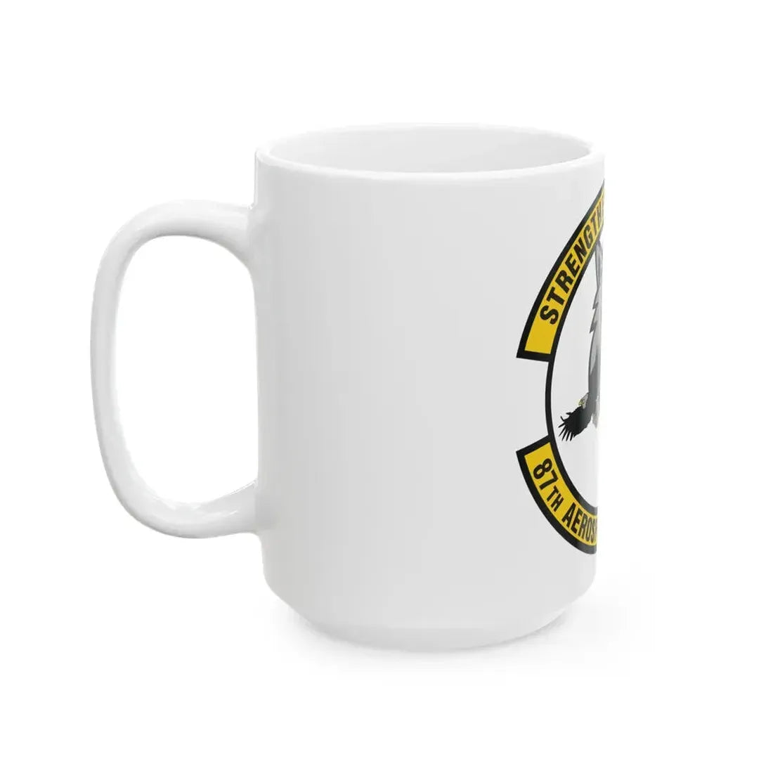 87th Aerospace Medicine Squadron (U.S. Air Force) White Coffee Mug - Go Mug Yourself