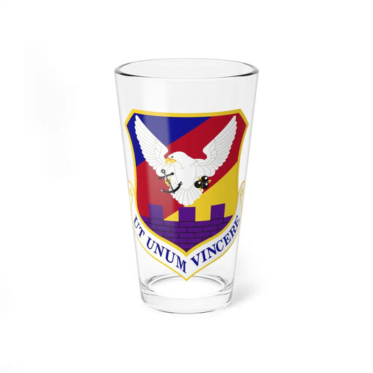 87th Air Base Wing Emblem (U.S. Air Force) Pint Glass 16oz-16oz-Go Mug Yourself