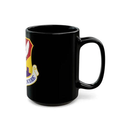 87th Air Base Wing Emblem (U.S. Air Force) Black Coffee Mug - Go Mug Yourself