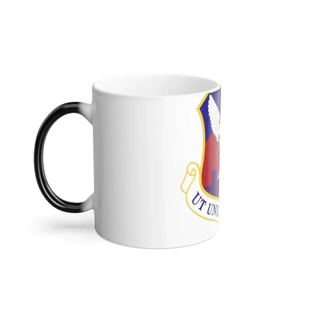 87th Air Base Wing Emblem (U.S. Air Force) Color Changing Mug - Go Mug Yourself