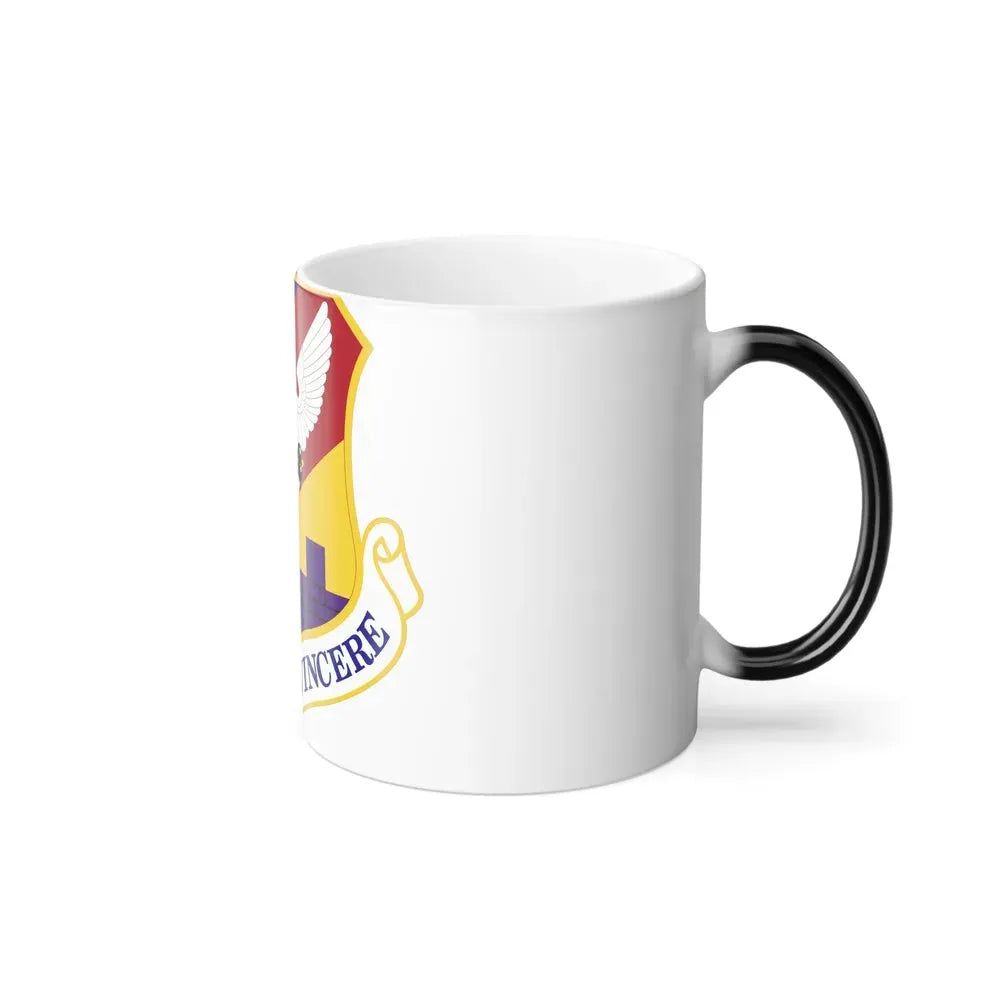 87th Air Base Wing Emblem (U.S. Air Force) Color Changing Mug - Go Mug Yourself