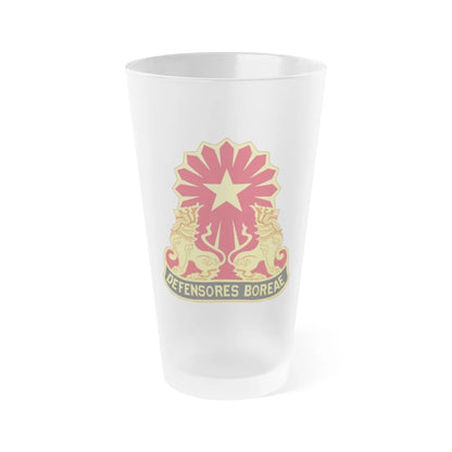 87th Air Defense Artillery Group (U.S. Army) Frosted Pint Glass 16oz-Go Mug Yourself