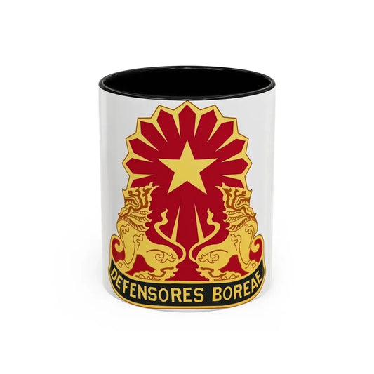 87th Air Defense Artillery Group (U.S. Army) Accent Coffee Mug 11oz Black - Go Mug Yourself