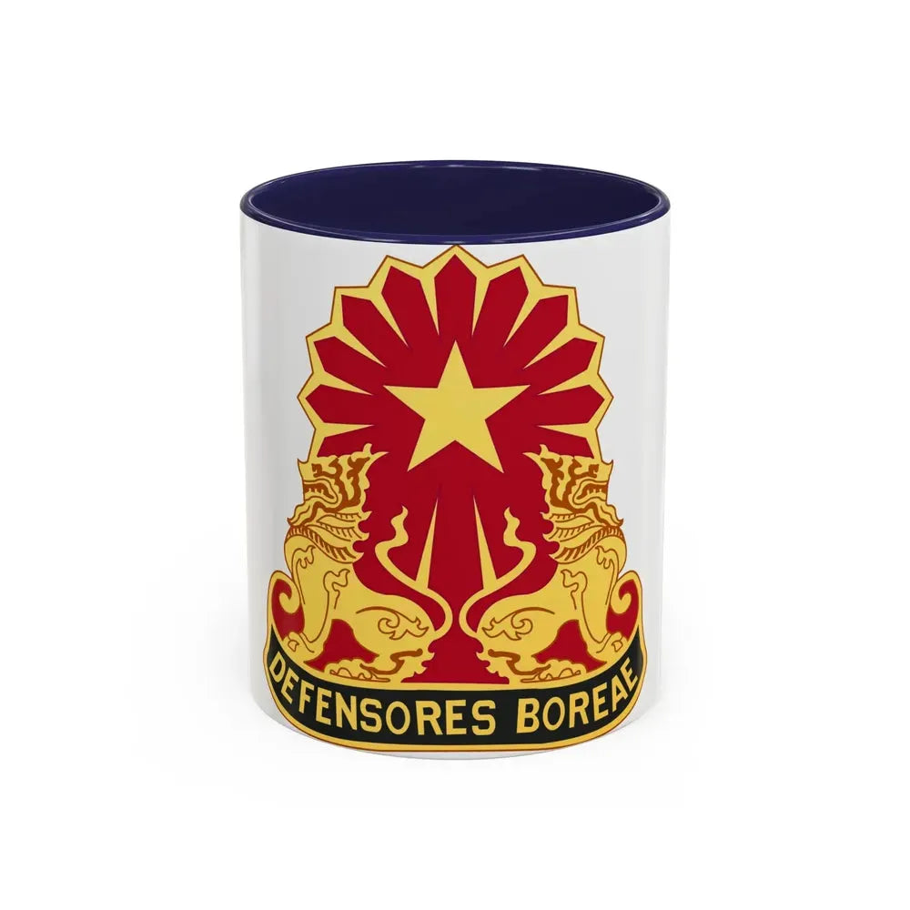 87th Air Defense Artillery Group (U.S. Army) Accent Coffee Mug 11oz Navy - Go Mug Yourself