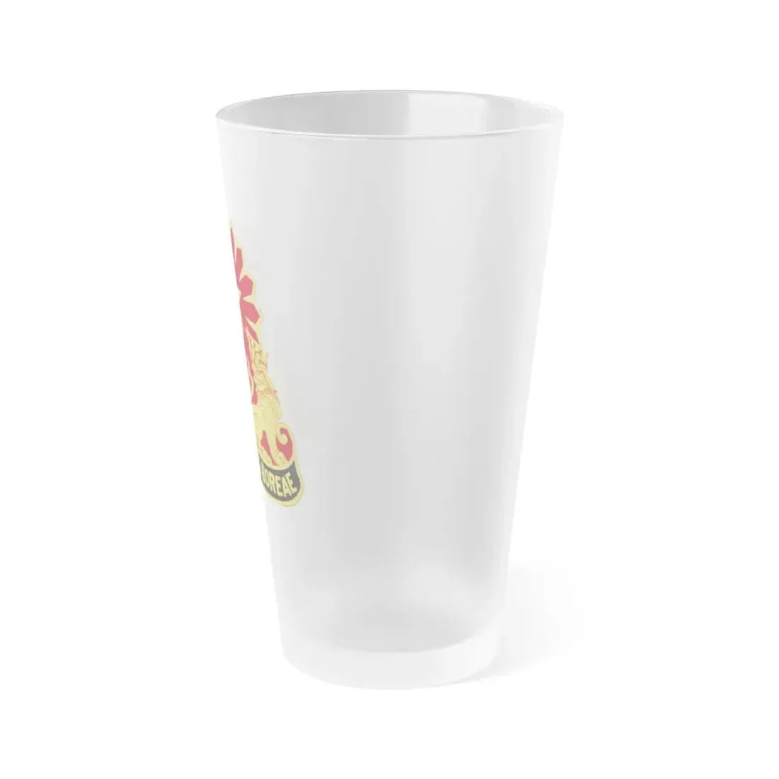 87th Air Defense Artillery Group (U.S. Army) Frosted Pint Glass 16oz - Go Mug Yourself