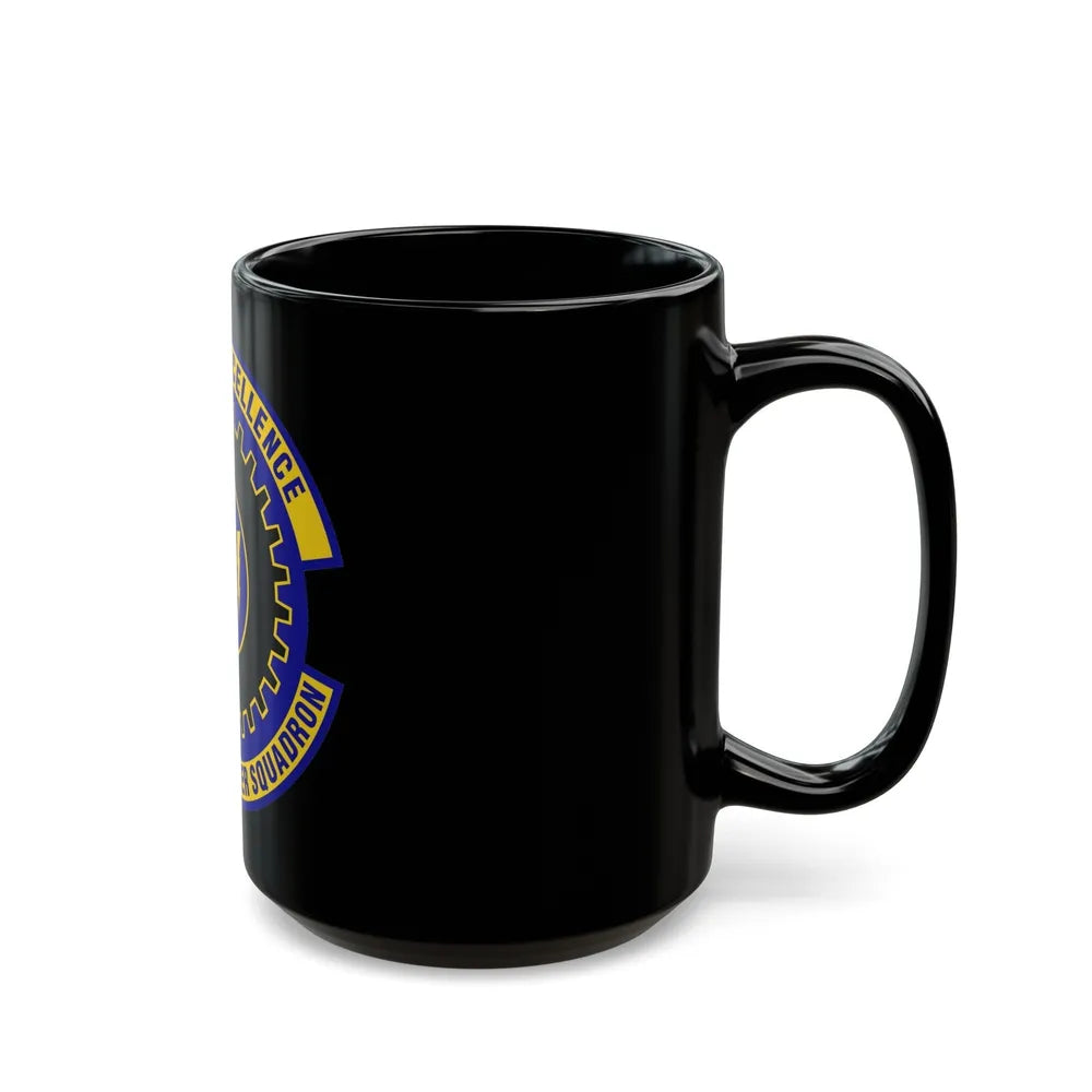 87th Civil Engineer Squadron (U.S. Air Force) Black Coffee Mug-Go Mug Yourself