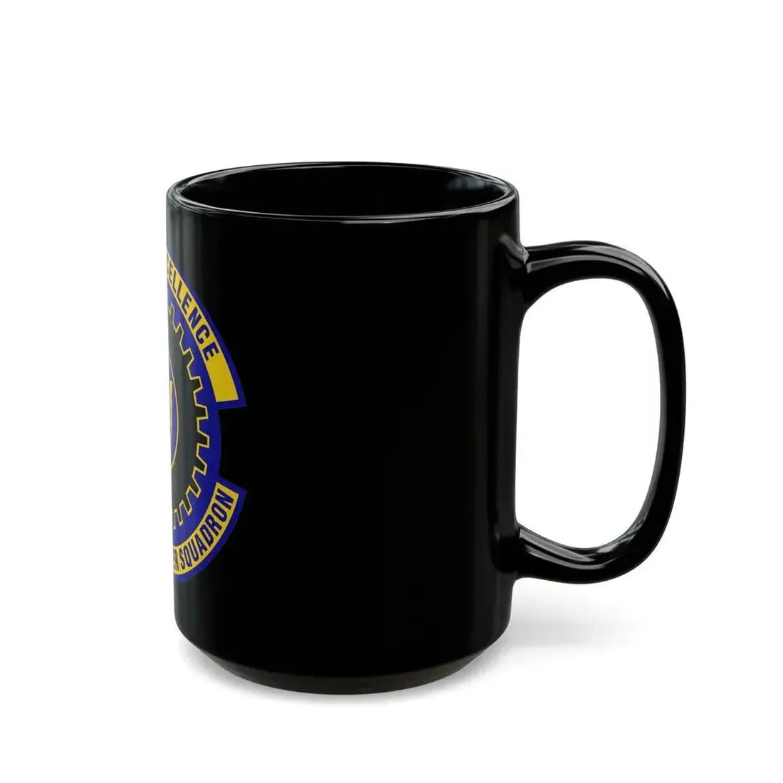 87th Civil Engineer Squadron (U.S. Air Force) Black Coffee Mug - Go Mug Yourself