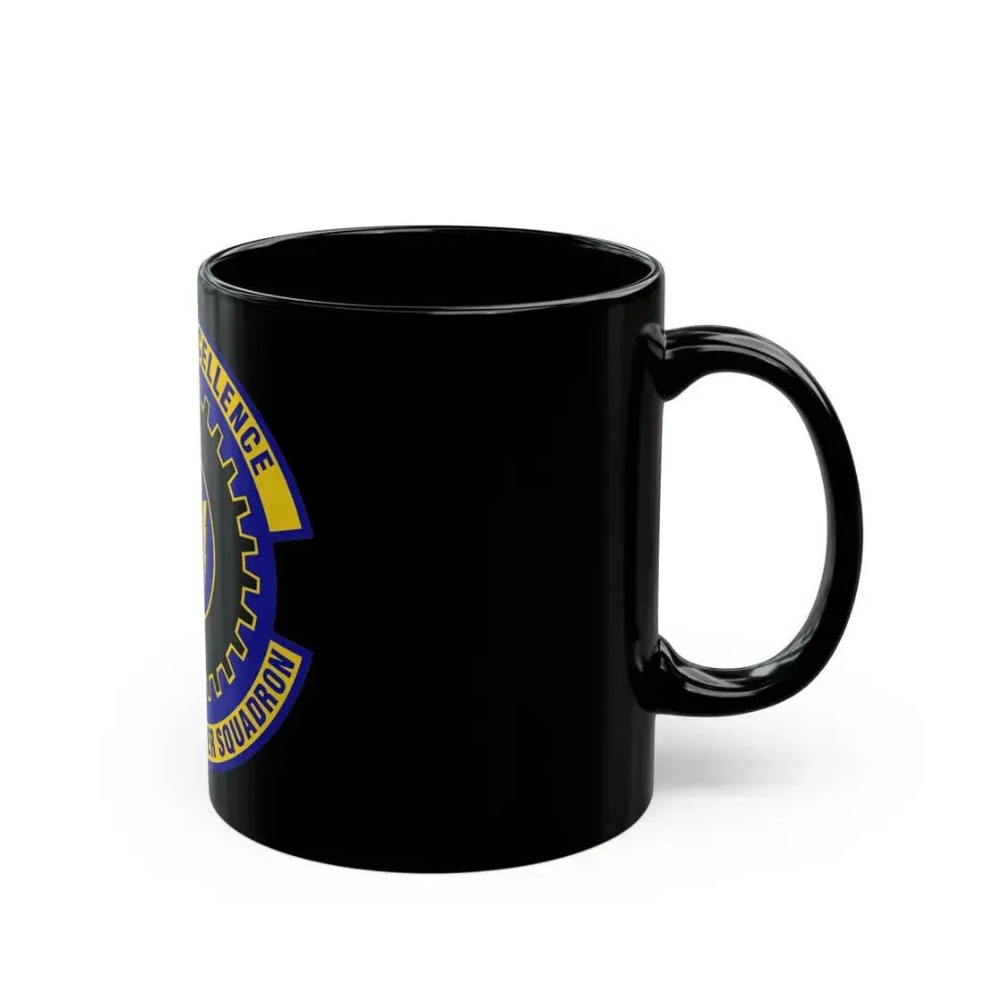 87th Civil Engineer Squadron (U.S. Air Force) Black Coffee Mug - Go Mug Yourself